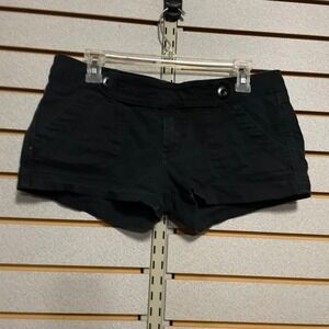 Jalate Black Button Fly Cargo Shorts Womens Size 13 Cotton Blend